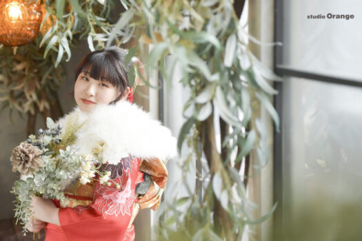 奈良県　奈良市　写真　写真館　オレンジ　スタジオ　スタジオオレンジ　フォト　フォトスタジオ　Photo 子供　大人　バースデー　お宮参り　赤ちゃん　七五三　成人式　入学　卒業　ブライダル　結婚式　写真だけの結婚式　フォトウェディング　ウェディング　袴　振袖　ドレス　打掛　白無垢　色打掛　　