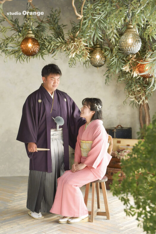 奈良県　奈良市　写真　写真館　オレンジ　スタジオ　スタジオオレンジ　フォト　フォトスタジオ　Photo 子供　大人　バースデー　お宮参り　赤ちゃん　七五三　成人式　入学　卒業　ブライダル　結婚式　写真だけの結婚式　フォトウェディング　ウェディング　袴　振袖　ドレス　打掛　白無垢　色打掛　　