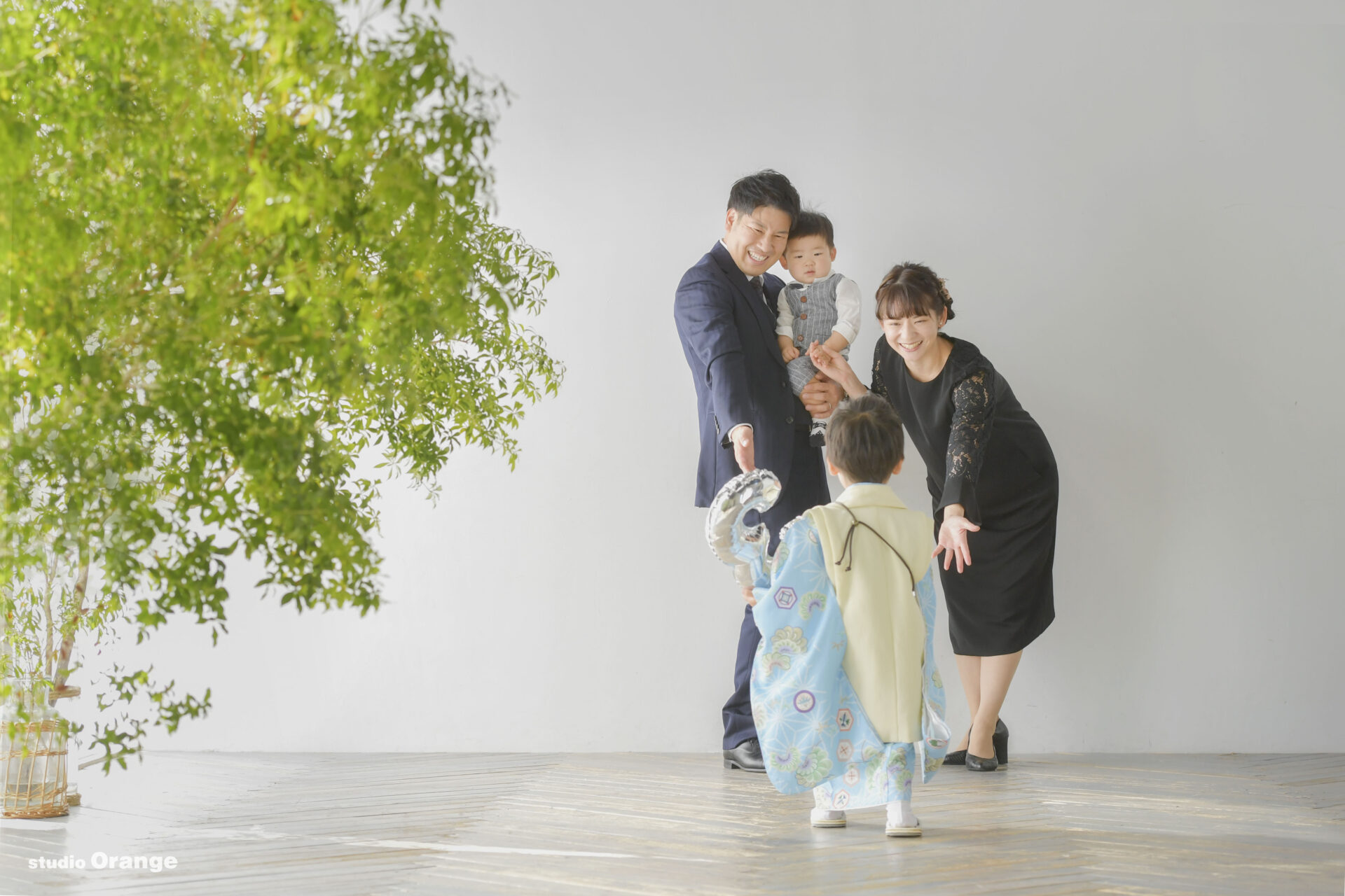 3歳男の子の、初めての七五三をご紹介！