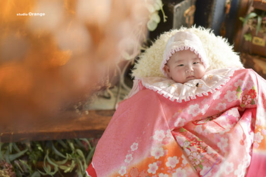 奈良県　奈良市　写真　写真館　オレンジ　スタジオ　スタジオオレンジ　フォト　フォトスタジオ　Photo 子供　大人　バースデー　お宮参り　赤ちゃん　七五三　成人式　入学　卒業　ブライダル　結婚式　写真だけの結婚式　フォトウェディング　ウェディング　袴　振袖　ドレス　打掛　白無垢　色打掛　　