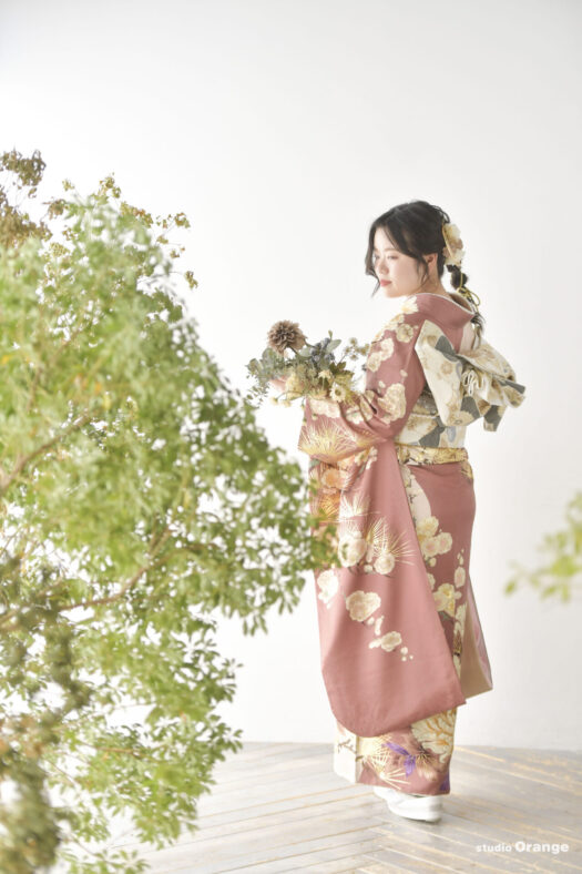奈良県　奈良市　写真　写真館　オレンジ　スタジオ　スタジオオレンジ　フォト　フォトスタジオ　Photo 子供　大人　バースデー　お宮参り　赤ちゃん　七五三　成人式　入学　卒業　ブライダル　結婚式　写真だけの結婚式　フォトウェディング　ウェディング　袴　振袖　ドレス　打掛　白無垢　色打掛　　