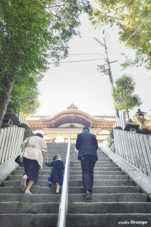 生駒大社　お宮参り出張撮影　奈良　スタジオオレンジ　