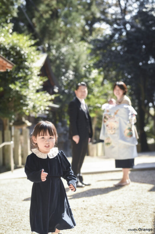 生駒大社　お宮参り出張撮影　奈良