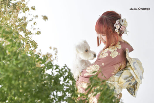 奈良県　奈良市　写真　写真館　オレンジ　スタジオ　スタジオオレンジ　フォト　フォトスタジオ　Photo 子供　大人　バースデー　お宮参り　赤ちゃん　七五三　成人式　入学　卒業　ブライダル　結婚式　写真だけの結婚式　フォトウェディング　ウェディング　袴　振袖　ドレス　打掛　白無垢　色打掛　　
