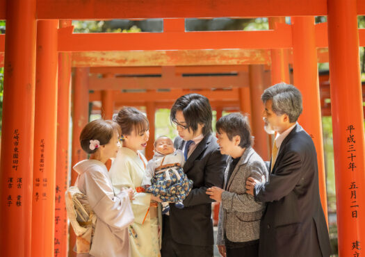 橿原神宮でお宮参りの出張撮影