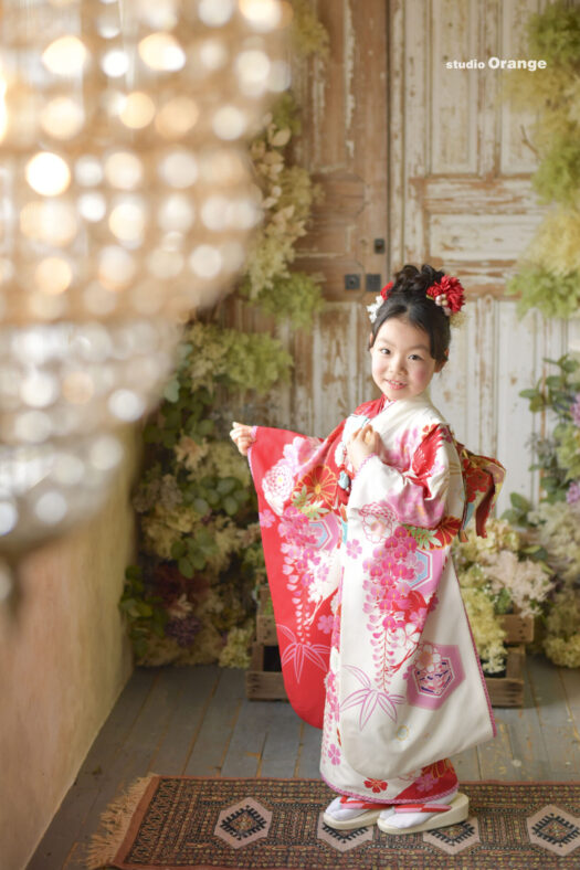 奈良県　奈良市　写真　写真館　オレンジ　スタジオ　スタジオオレンジ　フォト　フォトスタジオ　Photo 子供　大人　バースデー　お宮参り　赤ちゃん　七五三　成人式　入学　卒業　ブライダル　結婚式　写真だけの結婚式　フォトウェディング　ウェディング　袴　振袖　ドレス　打掛　白無垢　色打掛　　
