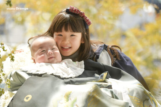 奈良県　奈良市　写真　写真館　オレンジ　スタジオ　スタジオオレンジ　フォト　フォトスタジオ　Photo 子供　大人　バースデー　お宮参り　赤ちゃん　七五三　成人式　入学　卒業　ブライダル　結婚式　写真だけの結婚式　フォトウェディング　ウェディング　袴　振袖　ドレス　打掛　白無垢　色打掛　　