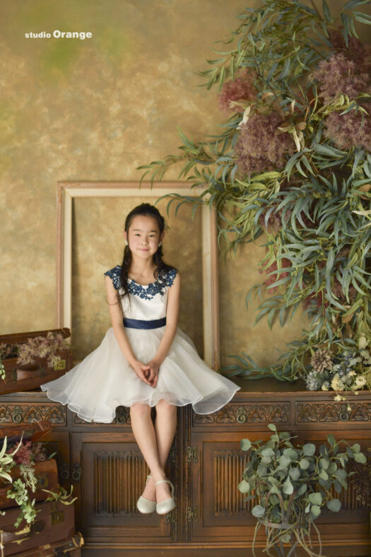 奈良県　奈良市　写真　写真館　オレンジ　スタジオ　スタジオオレンジ　フォト　フォトスタジオ　Photo 子供　大人　バースデー　お宮参り　赤ちゃん　七五三　成人式　入学　卒業　ブライダル　結婚式　写真だけの結婚式　フォトウェディング　ウェディング　袴　振袖　ドレス　打掛　白無垢　色打掛　　