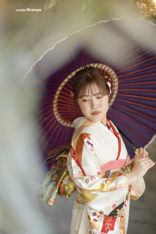 奈良県　奈良市　写真　写真館　オレンジ　スタジオ　スタジオオレンジ　フォト　フォトスタジオ　Photo 子供　大人　バースデー　お宮参り　赤ちゃん　七五三　成人式　入学　卒業　ブライダル　結婚式　写真だけの結婚式　フォトウェディング　ウェディング　袴　振袖　ドレス　打掛　白無垢　色打掛　　