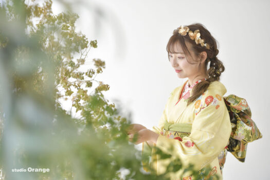 奈良県　奈良市　写真　写真館　オレンジ　スタジオ　スタジオオレンジ　フォト　フォトスタジオ　Photo 子供　大人　バースデー　お宮参り　赤ちゃん　七五三　成人式　入学　卒業　ブライダル　結婚式　写真だけの結婚式　フォトウェディング　ウェディング　袴　振袖　ドレス　打掛　白無垢　色打掛　　