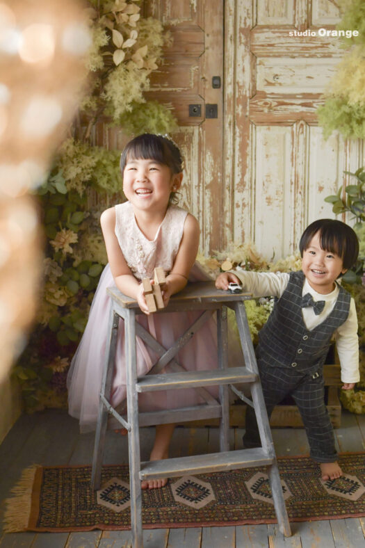 奈良県　奈良市　写真　写真館　オレンジ　スタジオ　スタジオオレンジ　フォト　フォトスタジオ　Photo 子供　大人　バースデー　お宮参り　赤ちゃん　七五三　成人式　入学　卒業　ブライダル　結婚式　写真だけの結婚式　フォトウェディング　ウェディング　袴　振袖　ドレス　打掛　白無垢　色打掛　　