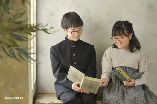奈良県　奈良市　写真　写真館　オレンジ　スタジオ　スタジオオレンジ　フォト　フォトスタジオ　Photo 子供　大人　バースデー　お宮参り　赤ちゃん　七五三　成人式　入学　卒業　ブライダル　結婚式　写真だけの結婚式　フォトウェディング　ウェディング　袴　振袖　ドレス　打掛　白無垢　色打掛　　