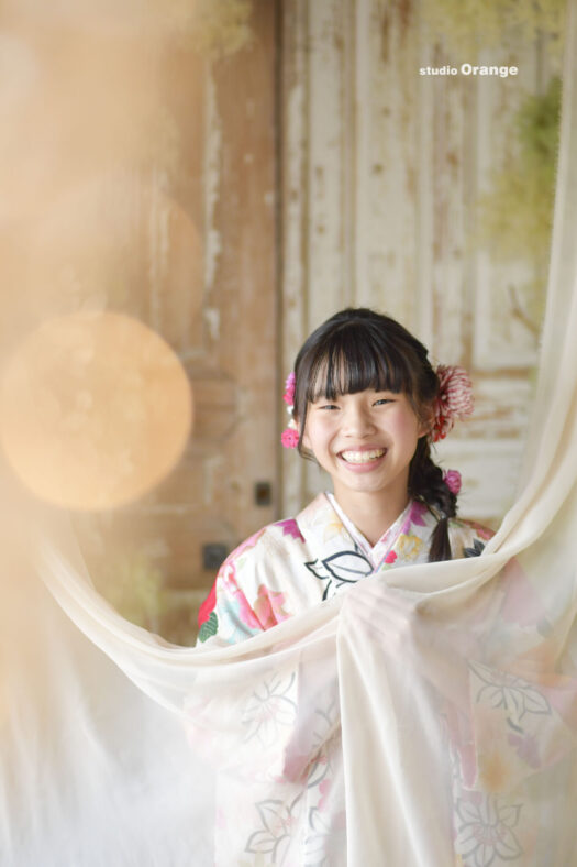 奈良県　奈良市　写真　写真館　オレンジ　スタジオ　スタジオオレンジ　フォト　フォトスタジオ　Photo 子供　大人　バースデー　お宮参り　赤ちゃん　七五三　成人式　入学　卒業　ブライダル　結婚式　写真だけの結婚式　フォトウェディング　ウェディング　袴　振袖　ドレス　打掛　白無垢　色打掛　　
