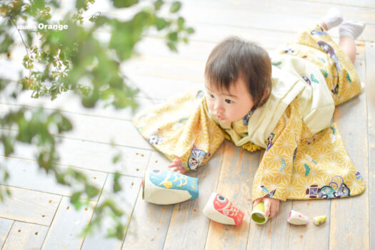 奈良県　奈良市　写真　写真館　オレンジ　スタジオ　スタジオオレンジ　フォト　フォトスタジオ　Photo 桃の節句　節句　赤ちゃん