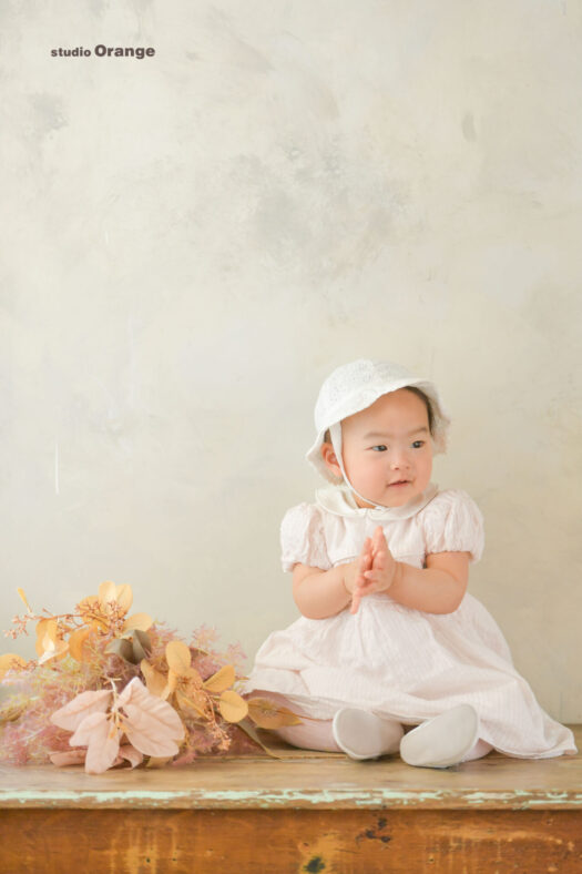 奈良県　奈良市　写真　写真館　オレンジ　スタジオ　スタジオオレンジ　フォト　フォトスタジオ　Photo 桃の節句　節句　赤ちゃん