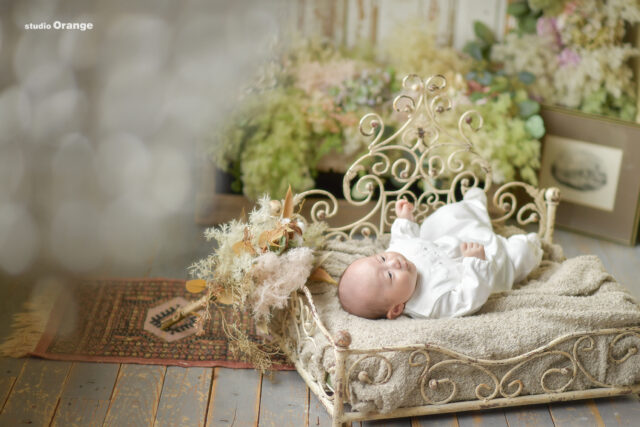 お宮参り写真 ベビーフォト 3ヶ月男の子