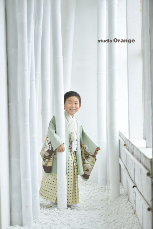 奈良県　奈良市　写真　写真館　フォトスタジオオレンジ　七五三　兄妹　バースデー　バースデーフォト　成人式　成人式前撮り　お宮参り　