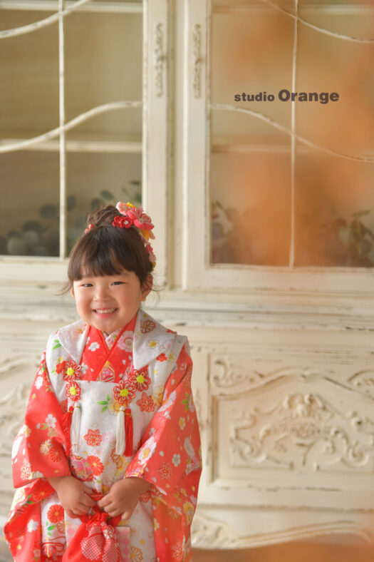 奈良県　奈良市　写真　写真館　フォトスタジオオレンジ　七五三　兄妹　バースデー　バースデーフォト　成人式　成人式前撮り　お宮参り　