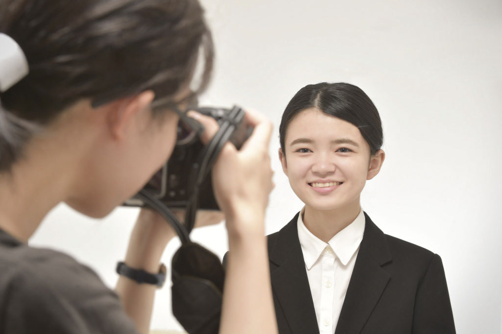 受験願書用のお写真、準備は万端ですか？