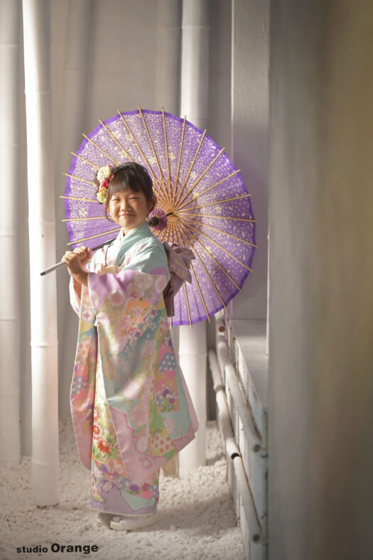 奈良県　奈良市　写真　写真館　フォトスタジオオレンジ　七五三　兄妹　バースデー　バースデーフォト　成人式　成人式前撮り　お宮参り　