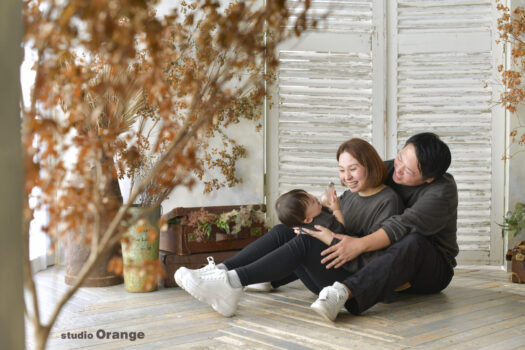 奈良県　奈良市　写真　写真館　フォトスタジオオレンジ　七五三　兄妹　バースデー　バースデーフォト　成人式　成人式前撮り　お宮参り　ペットフォト