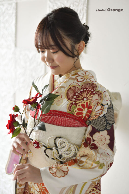 奈良県　奈良市　写真　写真館　フォトスタジオオレンジ　七五三　兄妹　バースデー　バースデーフォト　成人式　成人式前撮り　お宮参り　ペットフォト