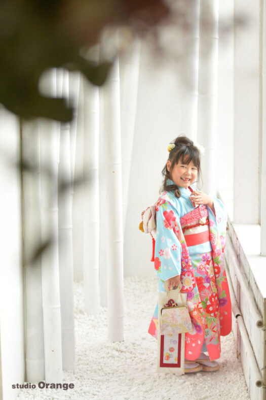 奈良県　奈良市　写真　写真館　フォトスタジオオレンジ　七五三　兄妹　バースデー　バースデーフォト　成人式　成人式前撮り　お宮参り　