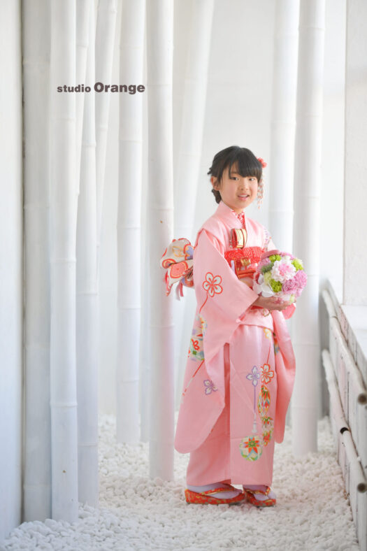 奈良県　奈良市　写真　写真館　フォトスタジオオレンジ　七五三　兄妹　バースデー　バースデーフォト　成人式　成人式前撮り　お宮参り　
