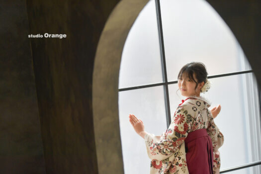 奈良県　奈良市　写真　写真館　フォトスタジオオレンジ　七五三　兄妹　バースデー　バースデーフォト　成人式　成人式前撮り　お宮参り　