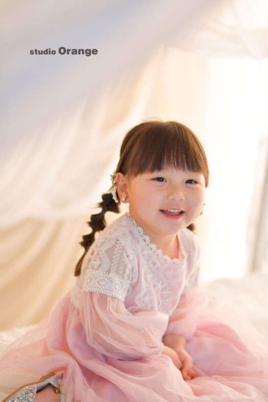 奈良県　奈良市　写真　写真館　フォトスタジオオレンジ　七五三　兄妹　バースデー　バースデーフォト　成人式　成人式前撮り　お宮参り　