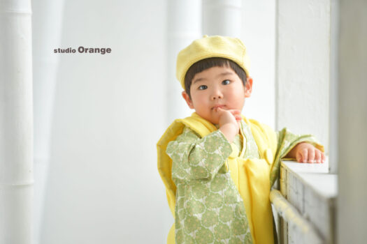 奈良県　奈良市　写真　写真館　フォトスタジオオレンジ　七五三　兄妹　バースデー　バースデーフォト　成人式　成人式前撮り　お宮参り　