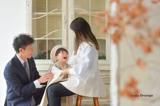 奈良県　奈良市　写真　写真館　フォトスタジオオレンジ　七五三　兄妹　バースデー　バースデーフォト　成人式　成人式前撮り　お宮参り　