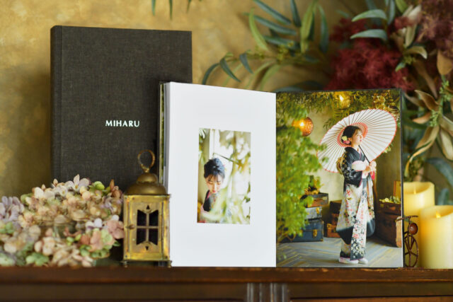 奈良市の写真館スタジオオレンジの商品のアルバム　写真集
