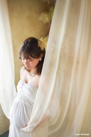 美しいマタニティフォト