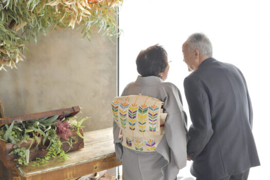 長寿　長寿撮影　還暦　金婚式　米寿　夫婦