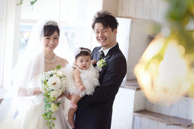 写真だけの結婚式　ママ婚　ウエディングフォト　婚礼写真　奈良市　スタジオオレンジ