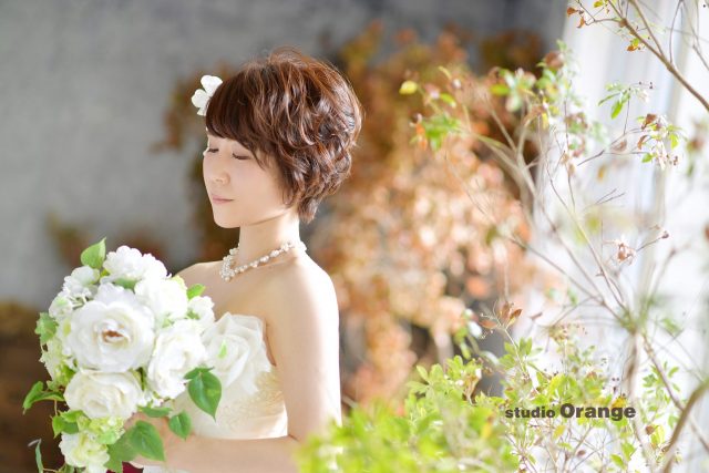 奈良市　写真館　フォトスタジオ　花嫁　ウェディング　ドレス　結婚式　6月　ジューンブライド