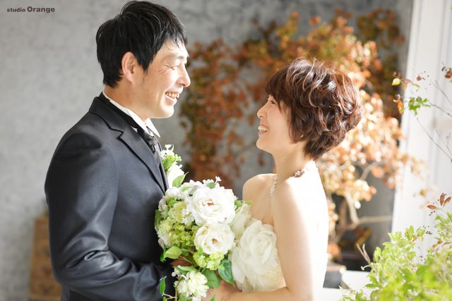 パパ婚　ママ婚　結婚記念日　ウェディングドレス