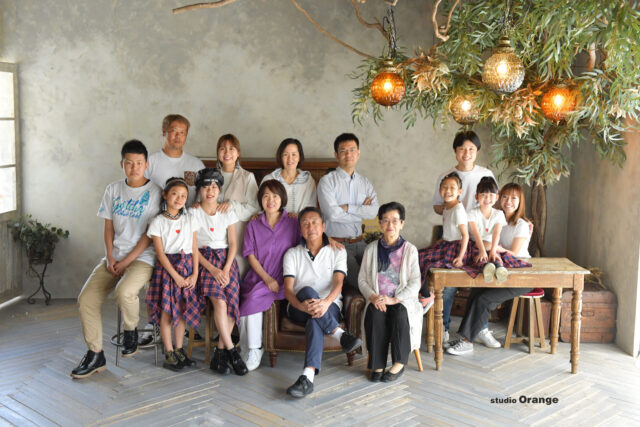 家族撮影　長寿　奈良市　写真館