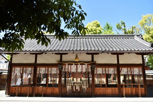 率川神社　奈良市の写真館スタジオオレンジ近くの神社　七五三やお宮参りでよくご祈祷に行かれる神社