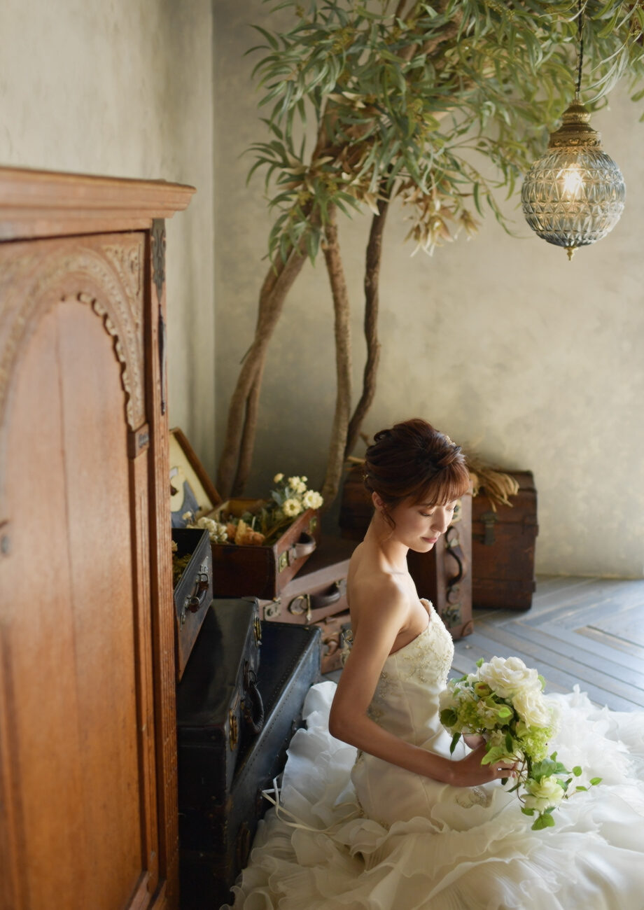 洋装フォトウェディング・前撮り｜奈良市写真館スタジオオレンジ