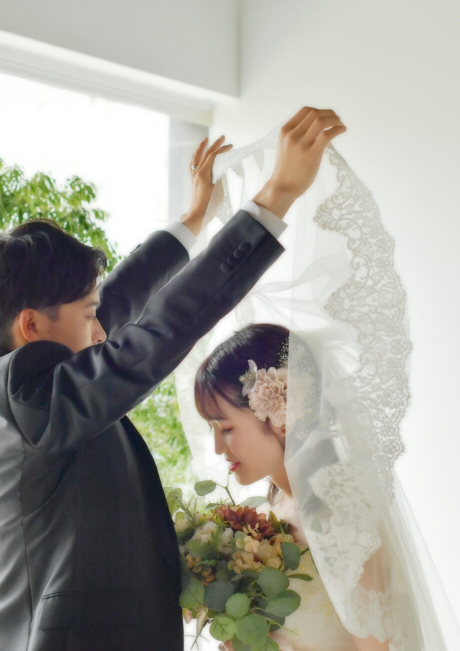 土日限定値下げ　スーツ　グリーン　前撮り　Lサイズ　フォトウェディング　結婚式 洋装フォトウェディング・前撮り｜奈良市写真館スタジオオレンジ