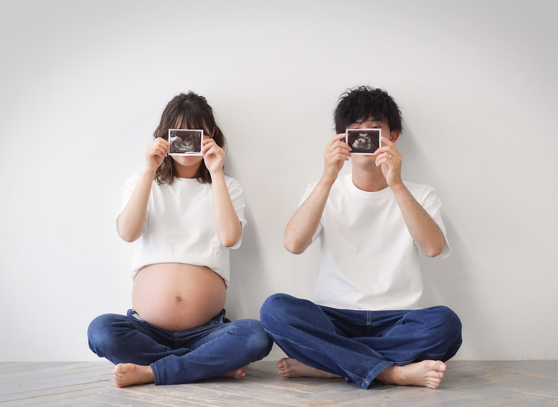 奈良市で撮影したマタニティフォト 夫婦の写真 妊娠36週
