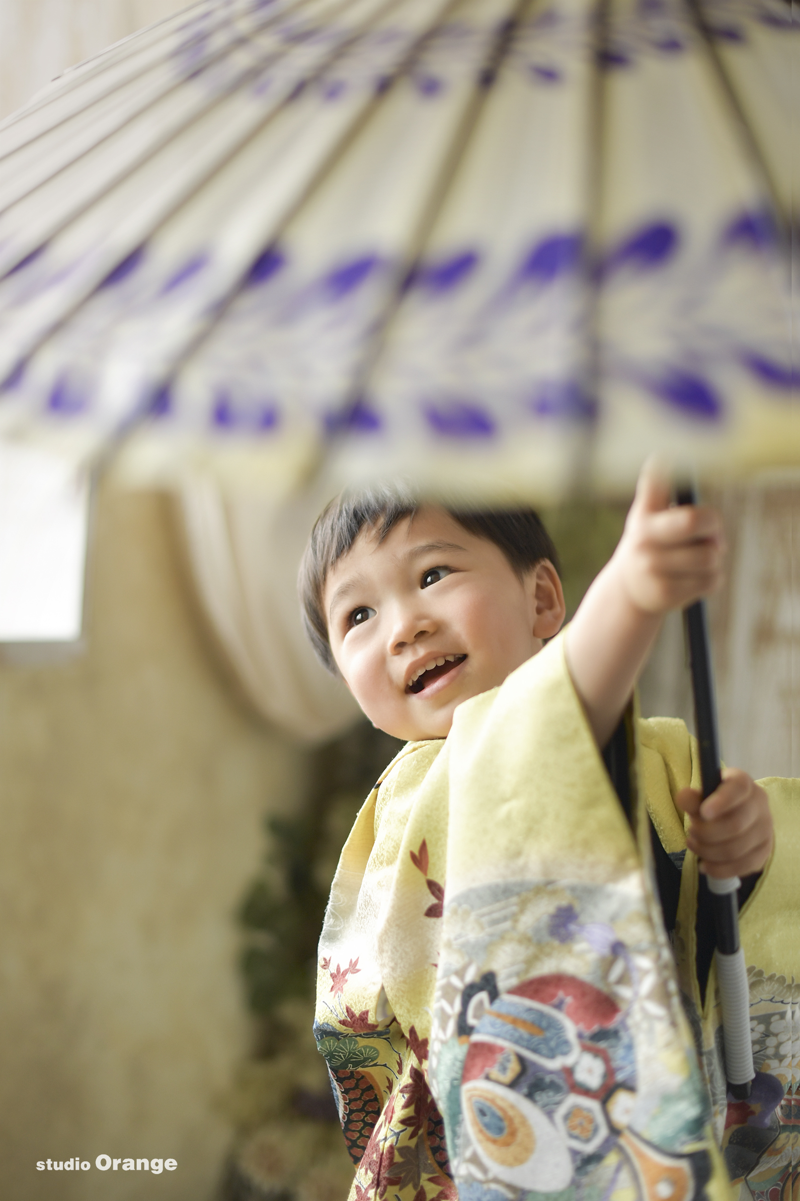 スタジオオレンジ　七五三　男の子　3歳