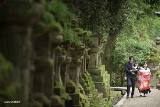 お宮参り　ご祈祷　奈良市　写真館　春日大社