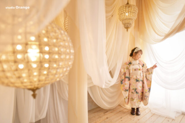 奈良市で7歳女の子の七五三撮影