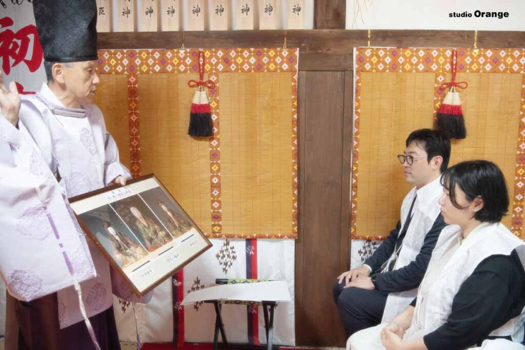 薬師寺 休ヶ岡八幡宮 お宮参り出張写真撮影