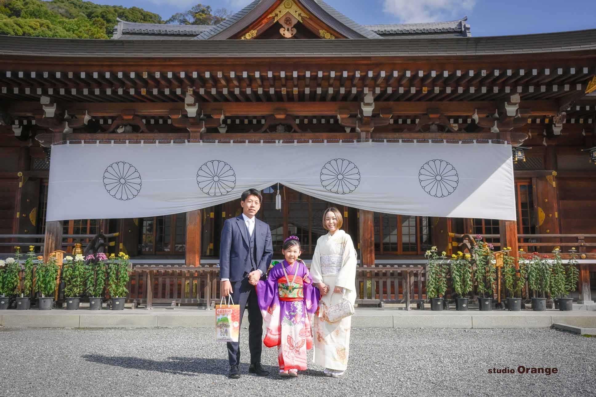 大神神社で七五三